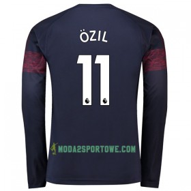 Koszulka Arsenal Ozil 11 Wyjazdowe Stroje Piłkarskie 2018/19 Długi Rękaw